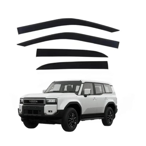Luxury Weather Shields for Toyota Landcruiser Prado 250 LC250 2024-Onwards