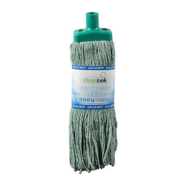 Cleanlink Mop Head 400Gm Green