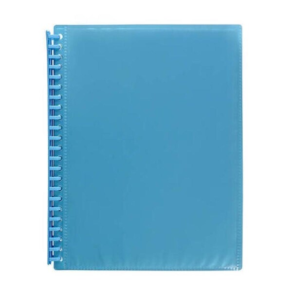 Marbig Clearview Refillable D/Book 20Poc Trans Mar