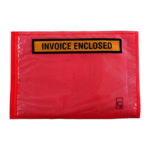 Cmbld Pkg Envelope Invc Enclose Red 165X115 Bx1000