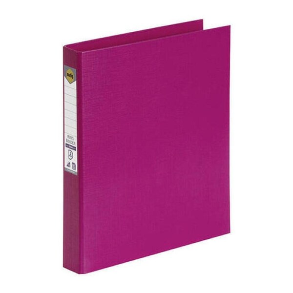 Marbig Ring Binder A4 25mm 2D Pe Pink