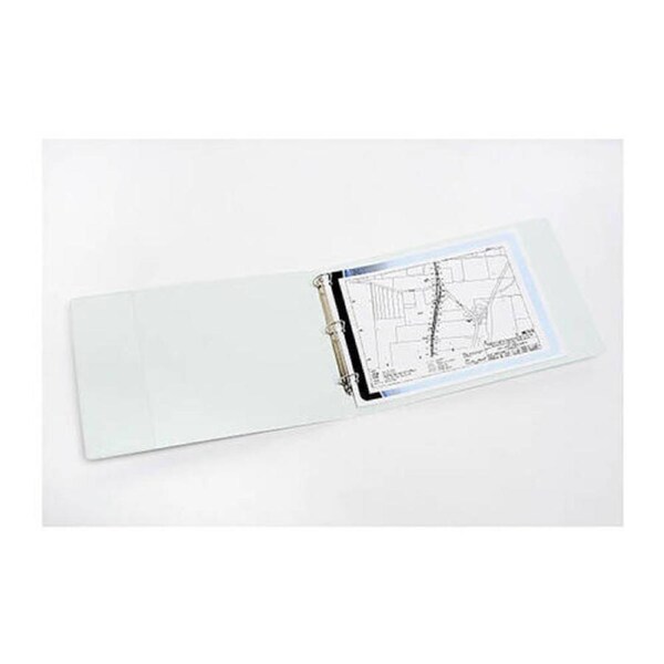 Marbig Clearview Insert Binder A3 L/S 50mm 3D Wht