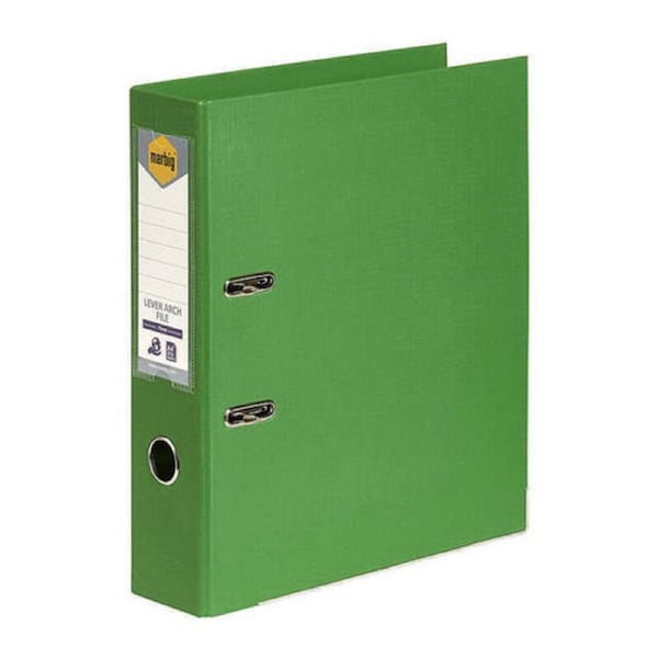 Marbig Lever Arch File A4 Pe Green