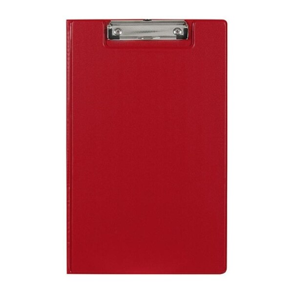 Marbig Clipfolder Pp Foolscap Red