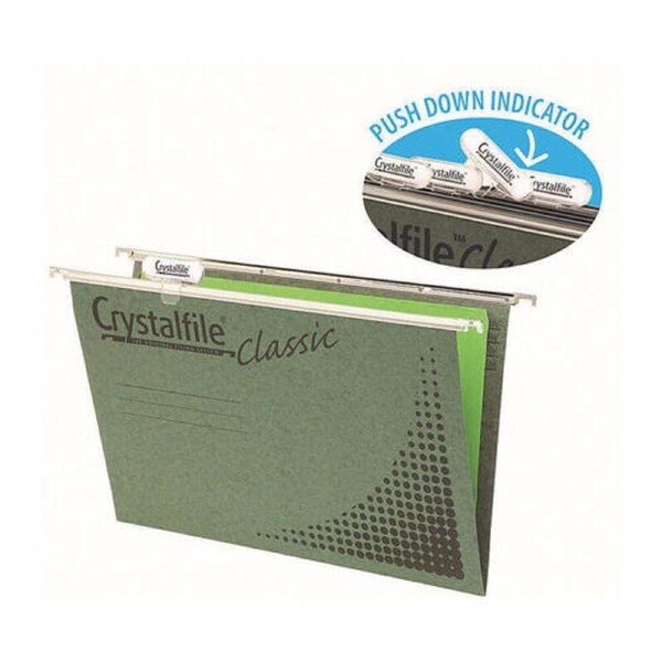 Crystalfile Complete Suspens Files A4 Classic Pk20