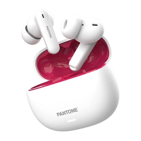 Pantone True Wireless ANC In-Ear Headphones - Red