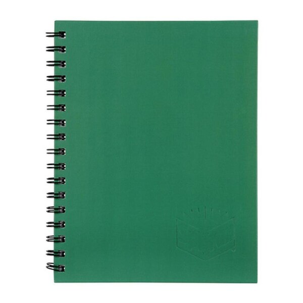 Spirax 511 Hard Cover Book 225X175mm 200Pg Grn Pk5