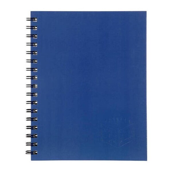 Spirax 512 Hard Cover Book A4 200 Page Blue Pk5