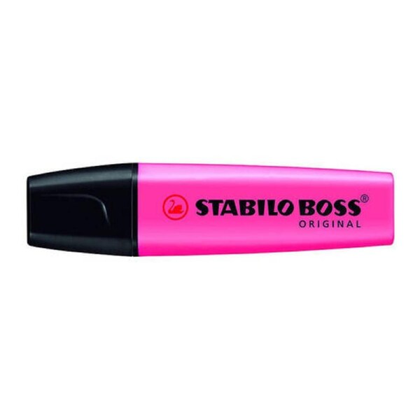 Stabilo Boss Highlighter Pink Bx10