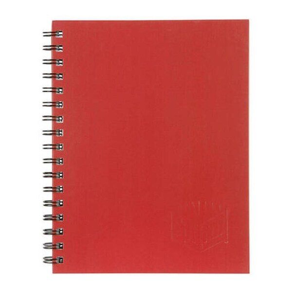 Spirax 511 Hard Cover Book Red S/O Pk5