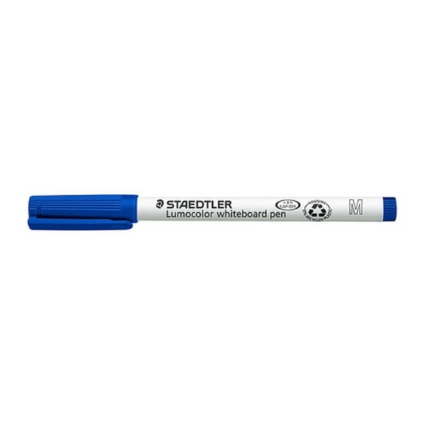 Staedtler LumoColour Whiteboard Marker - Box of 10 - Blue