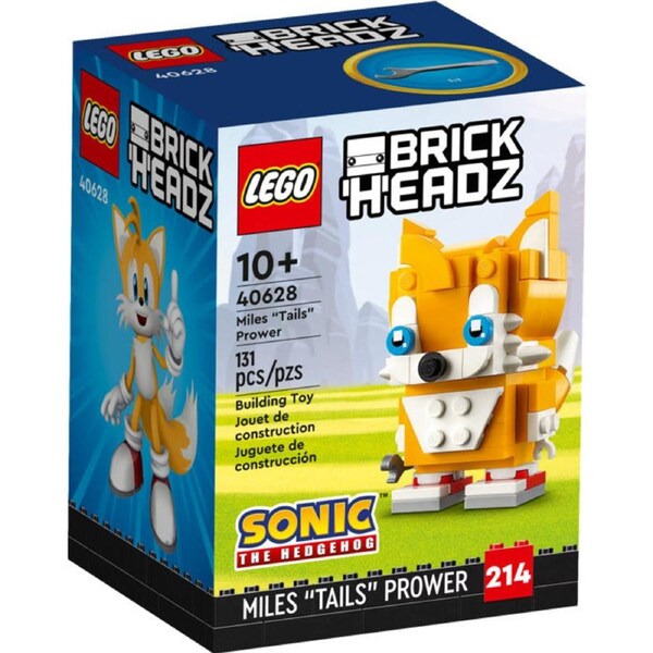 LEGO 40628 - BrickHeadz Sonic The Hedgehog Miles 'Tails' Prower