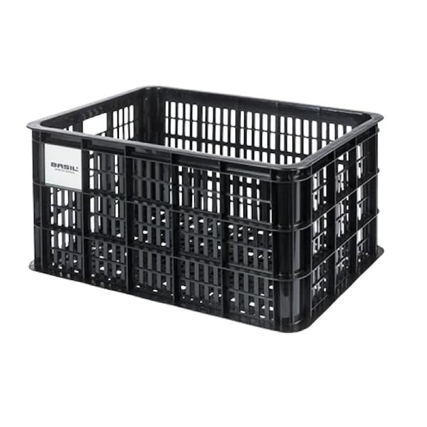 Basil Bicycle Crate Small 17.5L Black MIK