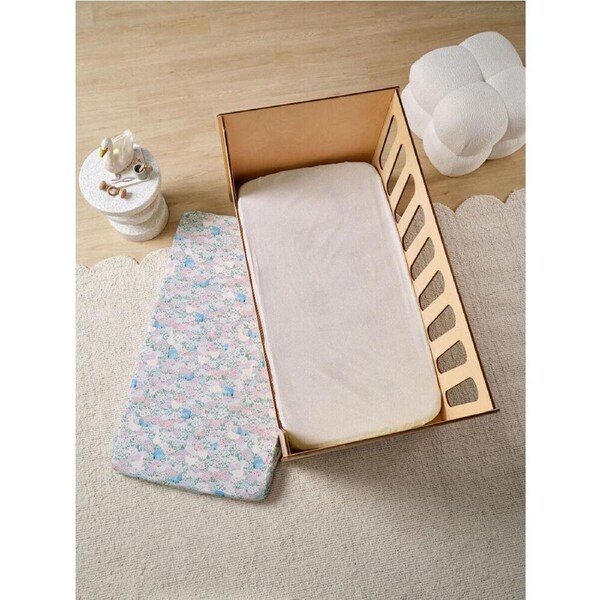 2pc Linen House Kids 100x135cm Cotton Cot Lottie Fitted Sheet Set Baby Bed Case