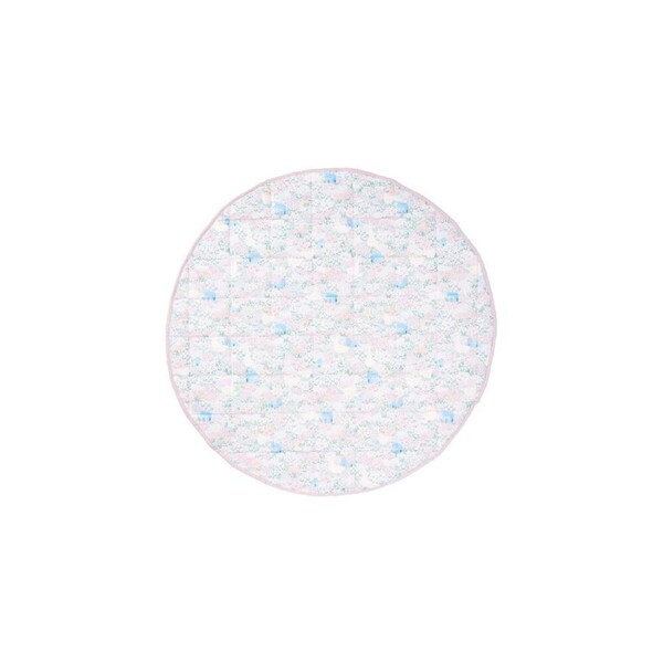 Linen House Kids 120cm Cotton Lottie Play Baby/Toddler Activity Mat Round