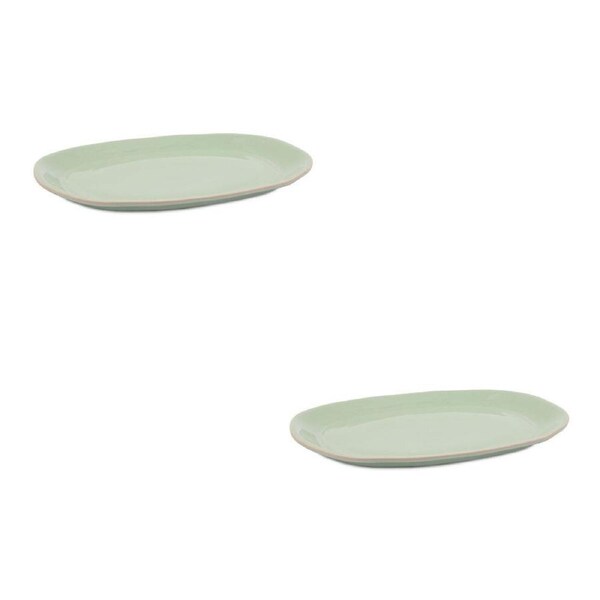 2PK Jamie Oliver Stoneware Big Love Feast Serving Dish Platter Dishware 40x32cm