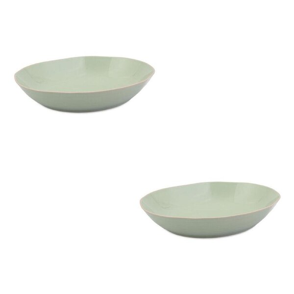 2PK Jamie Oliver Stoneware Big Love Serving Bowl Kitchen Dishware 39x32cm Green