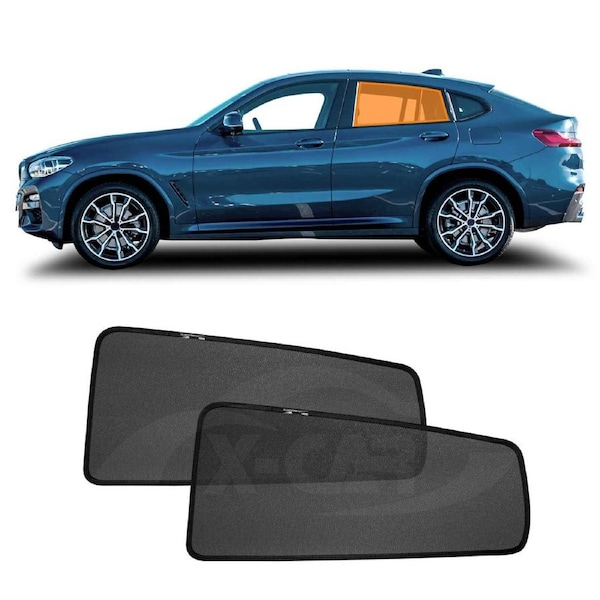 Rear Window Sun Shade for BMW X4 G2 2018-2025 Car Sun Blind Mesh