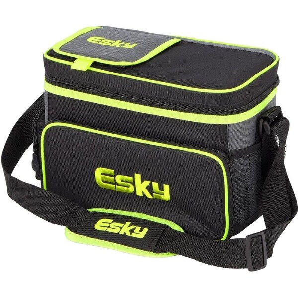 Esky 16 Can Hybrid Cooler with Ice Brick - Portable Drinks Beer Beverage Cooling Bag Hard Shell