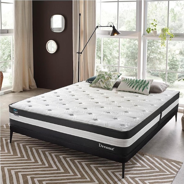 25cm DreamZ Single Mattress 5-Zone Cooling Memory Foam