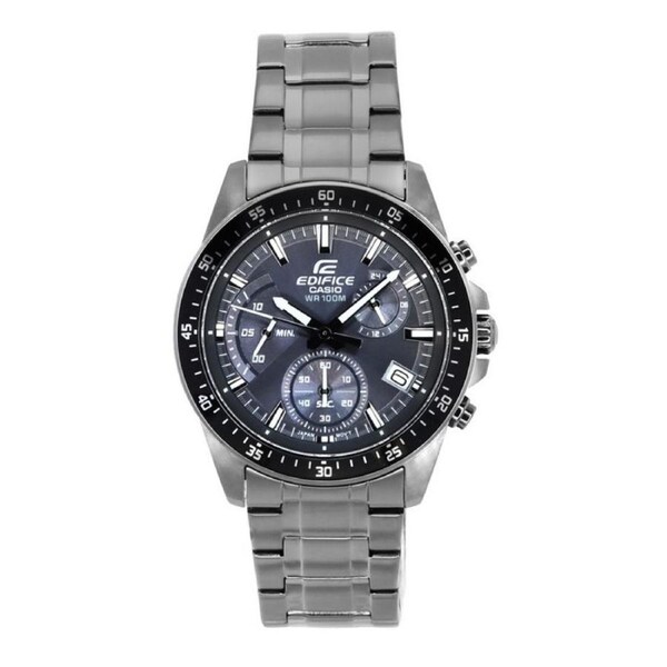 Casio EDIFICE Analog Chronograph Black Dial Quartz EFV-540DC-1C 100M Mens Watch