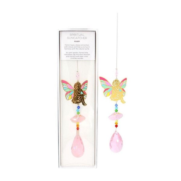 Gibson Gifts Spiritual Suncatcher Fairy Hanging Display Home/Room Decor