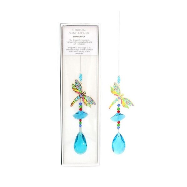 Gibson Gifts Spiritual Suncatcher Dragonfly Hanging Display Home/Room Decor