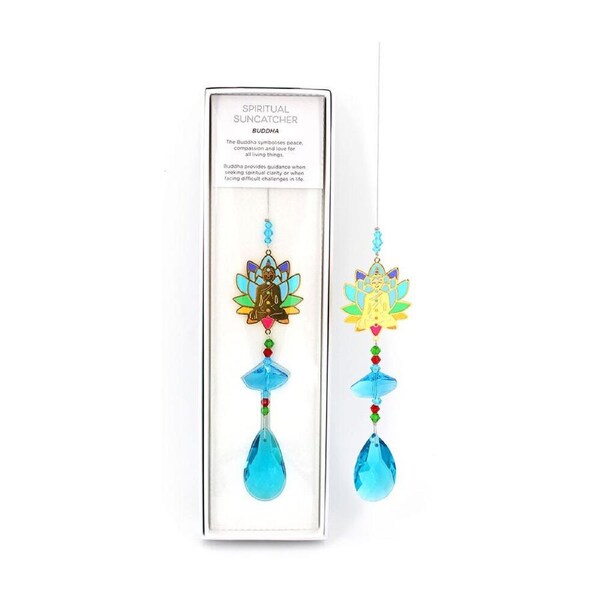 Gibson Gifts Spiritual Suncatcher Buddha Hanging Display Home/Room Decor