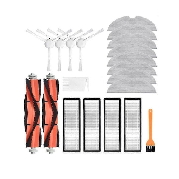 Hepa Filter Side Brushes Mop Cloth For Vacuum 1c 2c 1t F9 Vacuum Cleaner