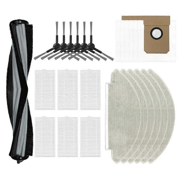 25-Piece Replacement Parts for Alpha 2 Pro V5 Robot Vacuum Cleaner