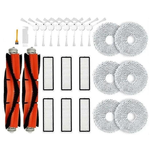 Main Brush & Mop Cloth for Robot Vacuum Cleaner Spare Parts