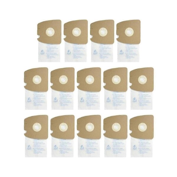 14-Piece Dust Bag Set Compatible with Eureka MM 3670 3680 Vacuum Cleaners