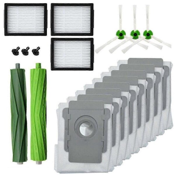Roll Brush Side Hepa Filter Dust Bag I7 E5 Series Robot Vacuum Cleaner