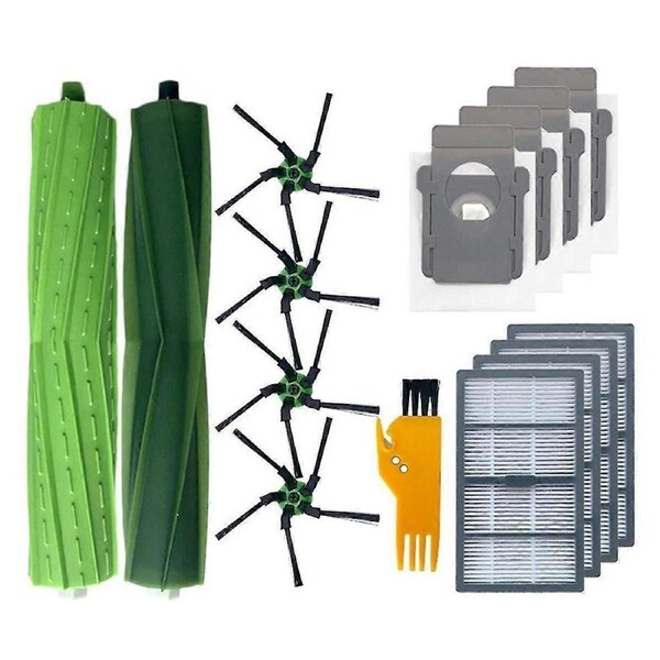 Main Side Brush, HEPA Filter, Dust Bag for S9 9150 or S9+ Plus 9550 Robot Vacuums