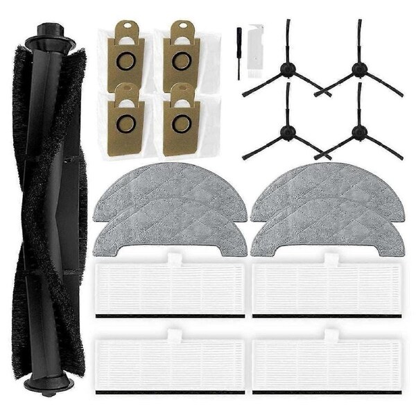 L11/L11 Pro/Q6/T10+/Arnagar S8 Pro: Main Side Brush, Hepa Filter, Mops