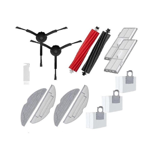 Main Brush & Dust Bag for S8 Pro Ultra/S8+ Robot Vacuums