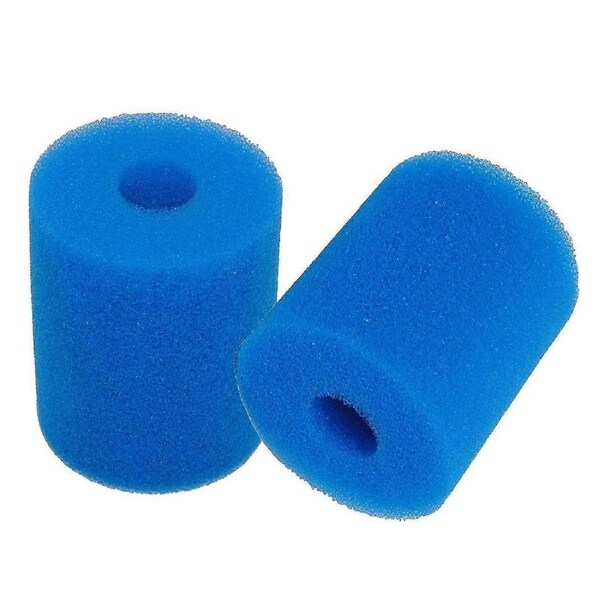 Reusable Sponge Filter for Hot Tub Cleaner, 2-Pack