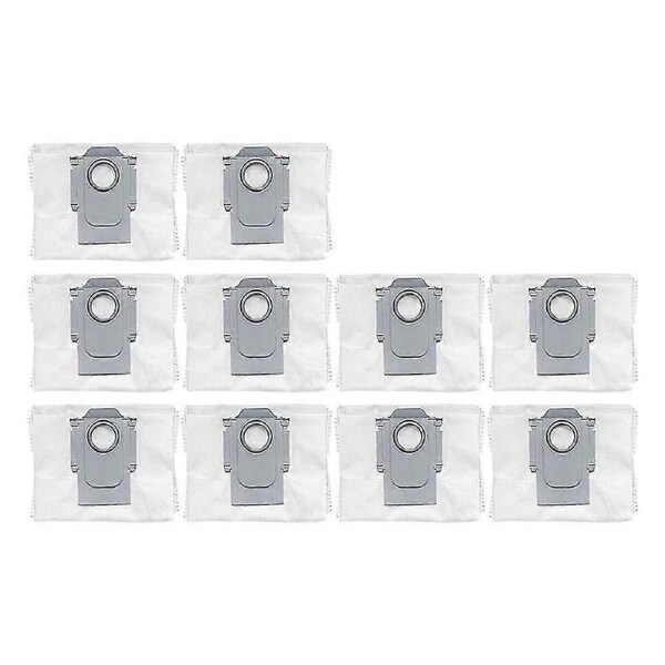 10-Pack Dust Bag Replacement for S7 MaxV Ultra, Q5+, Q7+, T8 Robot Vacuums