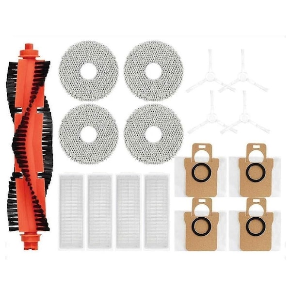 Mop Cloth, Dust Bag, HEPA Filter for M30 Pro, C107 Robot Vacuum Cleaner