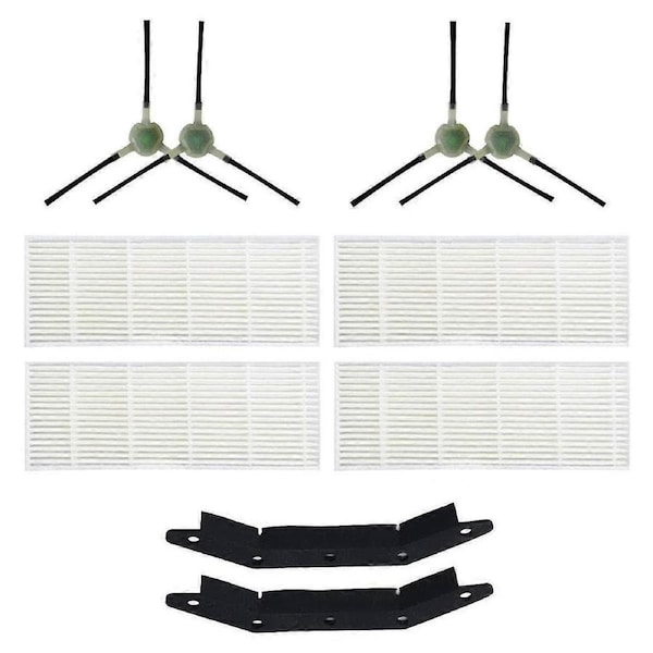 Sweeper Replacement Set Side Brush Filter Scraper Vacuum Cleaner Parts for M210