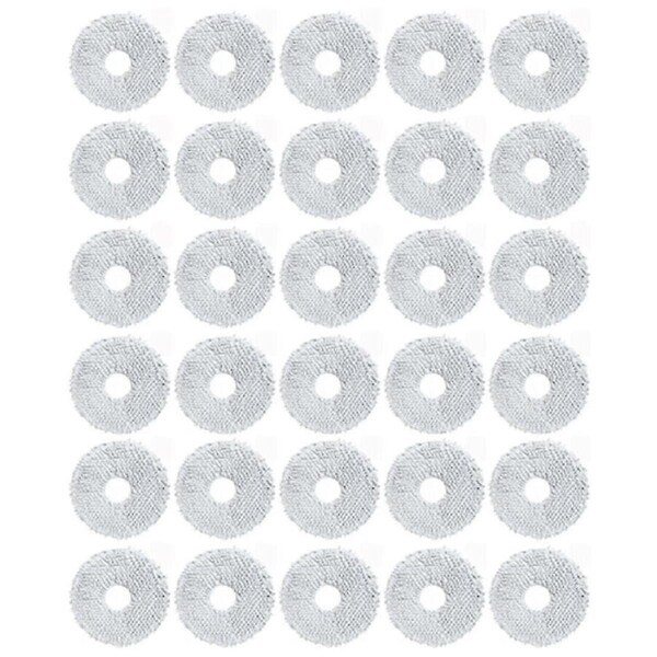 30PCS Mop Rag for Dream Bot L10S Pro Ultra L20 X20 X30 L30 S10 or P