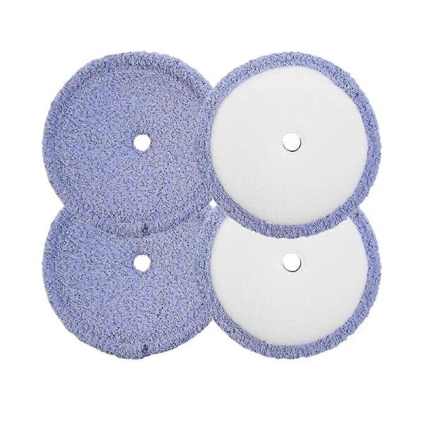 4Pcs Washable Microfiber Mop Pads for EVERYBOT Edge RS700 RS500 Robot