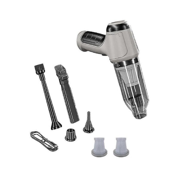 3-in-1 Car Vacuum Cleaner, Auto Robot Wireless Powerful Cleaning Machine