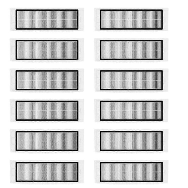 12-Pack HEPA Filter for S6, S5 Max, S60, S65, S50, S55, E25, E35 Vacuum Cleaner