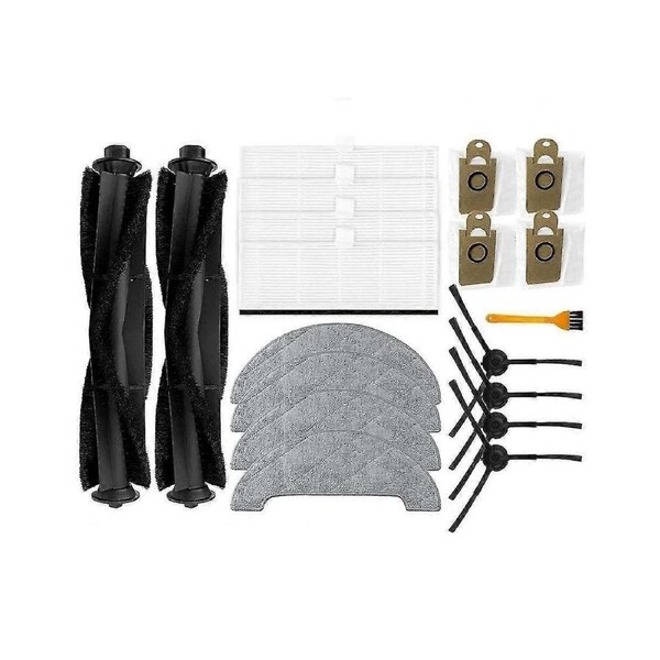 T10+ Robot Vacuum Cleaner Replacement Spare Parts Accessories Main Brush Side