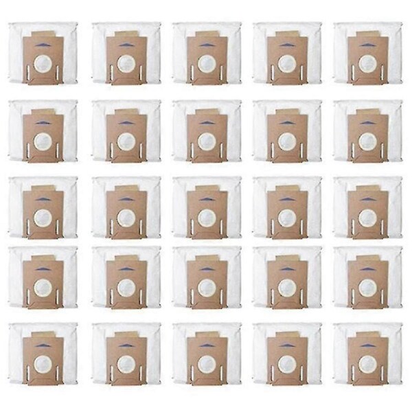 25 Pack Vacuum Dust Bags for Deebot Ozmo T8 & Robot Replacement Accessories
