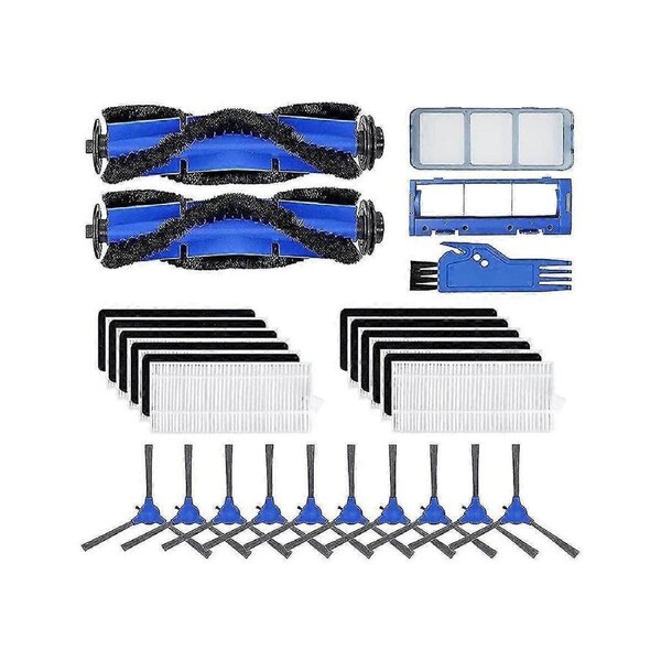 Brush & Filter Replacement for Robovac 11S 15C 30C Robot Vacuums