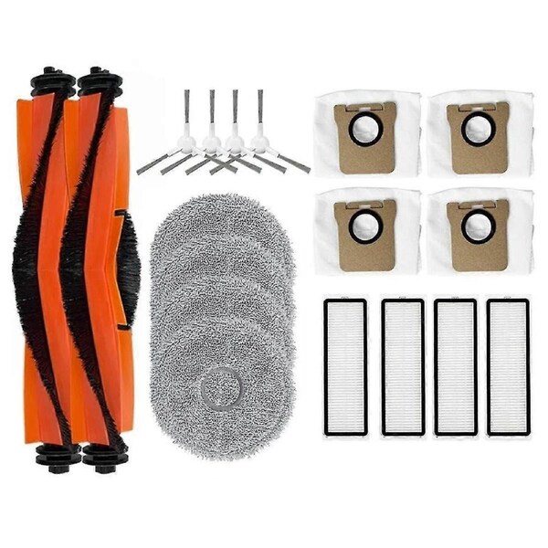 Main Brush, HEPA Filter, Mop Cloth for C102CN Robot Cleaner