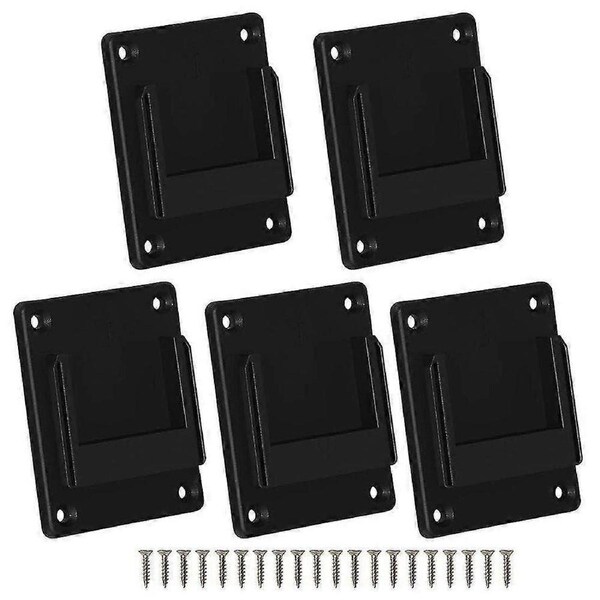 5-Pack Wall Mount Holder Tool Storage Rack for 18V 36V Tools