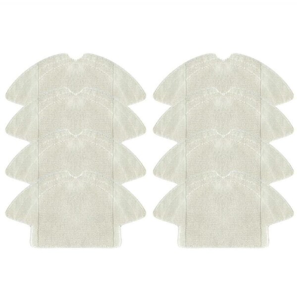 8pcs Mop Cloth Replacement for X-Plorer Serie 75 RG7687, RR7687WH Robotic Vacuum